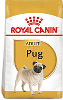 Сухой полнорационный корм для взрослых собак породы мопс Royal Canin Pug Adult в возрасте 10 месяцев и старше