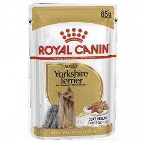 Влажный корм для собак Royal Canin YORKSHIRE TERRIER для породы Йоркширский Терьер 85г