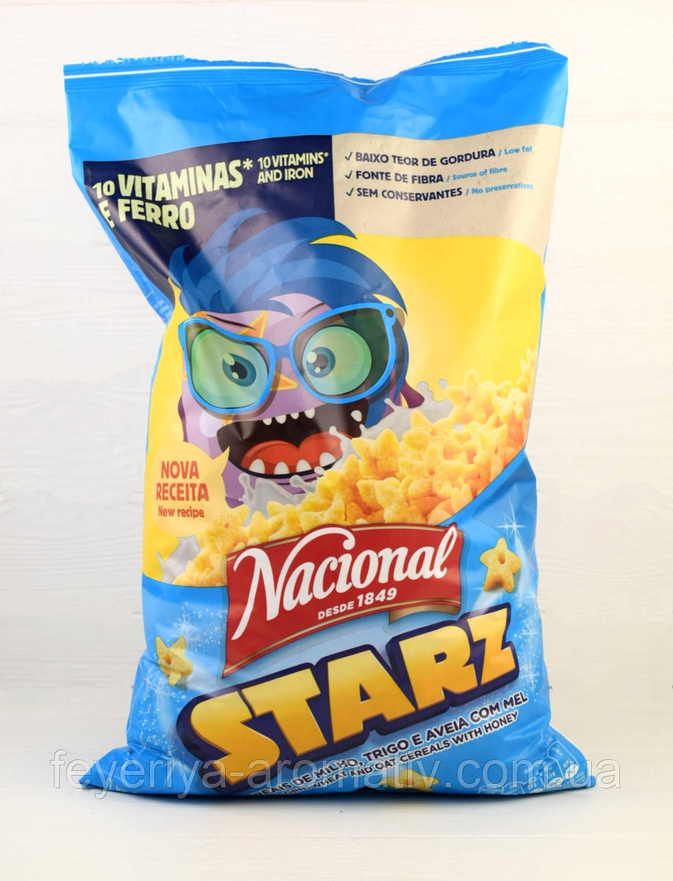 Пластівці з медом Nacional Stars 1 кг Португалія