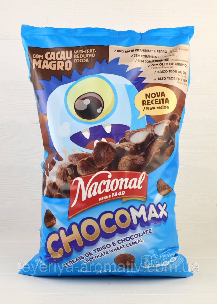 Пластівці шоколадні Nacional Chocomax 1 кг Португалія