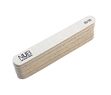 Набір одноразових пилок для нігтів NUB 150/180, 13 см, 20 шт.