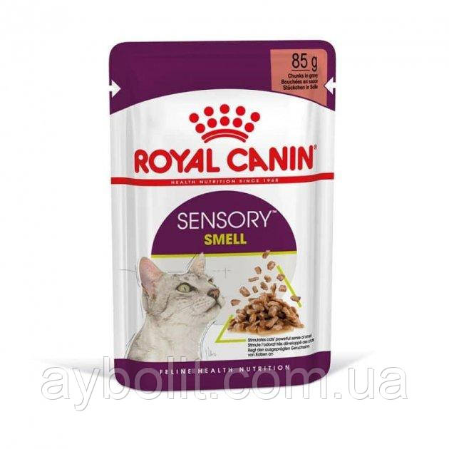 Паучі Royal Canin Sensory Smell Chunks in gravy 0.085 кг (FHN Sensory feel Gravy)
