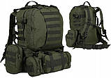 Тактичний рюкзак Mil-Tec DEFENSE PACK ASSEMBLY 44 L — Olive 14045001, фото 8