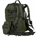 Тактичний рюкзак Mil-Tec DEFENSE PACK ASSEMBLY 44 L — Olive 14045001, фото 3