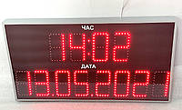 Светодиодное табло время и дата.