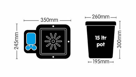 Система гідропоніки AutoPot 1Pot Module, фото 2