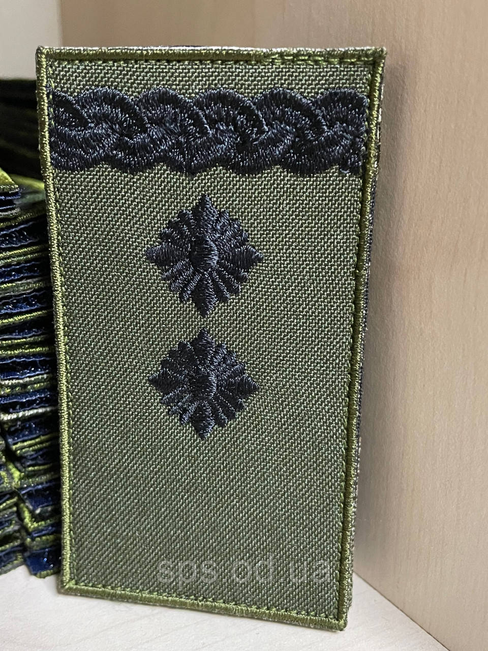 №7 Погон підполковник олива 10*5 см