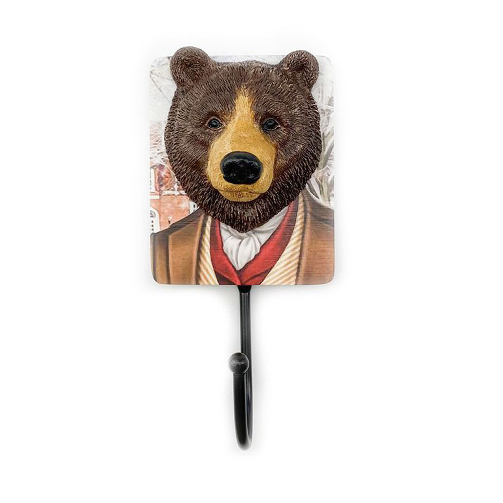 Вішалка-гачок з ведмедем, фото 1