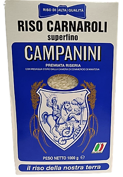 Рис Riso Carnaroli Riseria Campanini 1 кг, 10шт/ящ