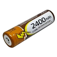 Акумулятор Rablex Li-Ion 18650 2400 mAh без захисту