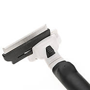 Тример для собак і кішок з короткою та середньою шерстю Ferplast GRO 5775 PREMIUM з короткими зубами, фото 3