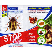 Інсектицид від шкідників Стоп (Stop) Жук 3 мл (2 сотки) + Эко гумат калия 10 мл 1200264