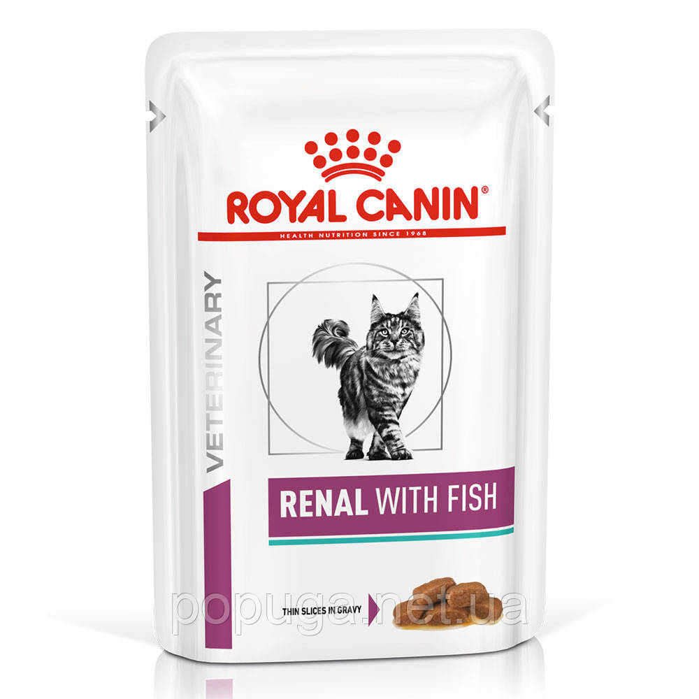 Royal Canin RENAL TUNA консерви для кішок із нирковою недостатністю (тунець), 85 г