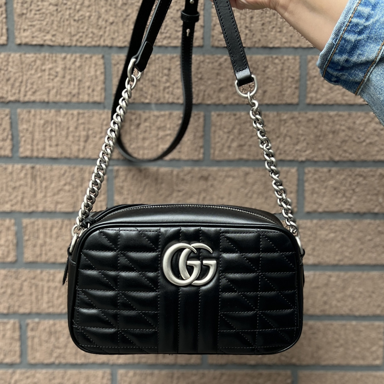 Сумка Gucci Marmont Beloved чорна