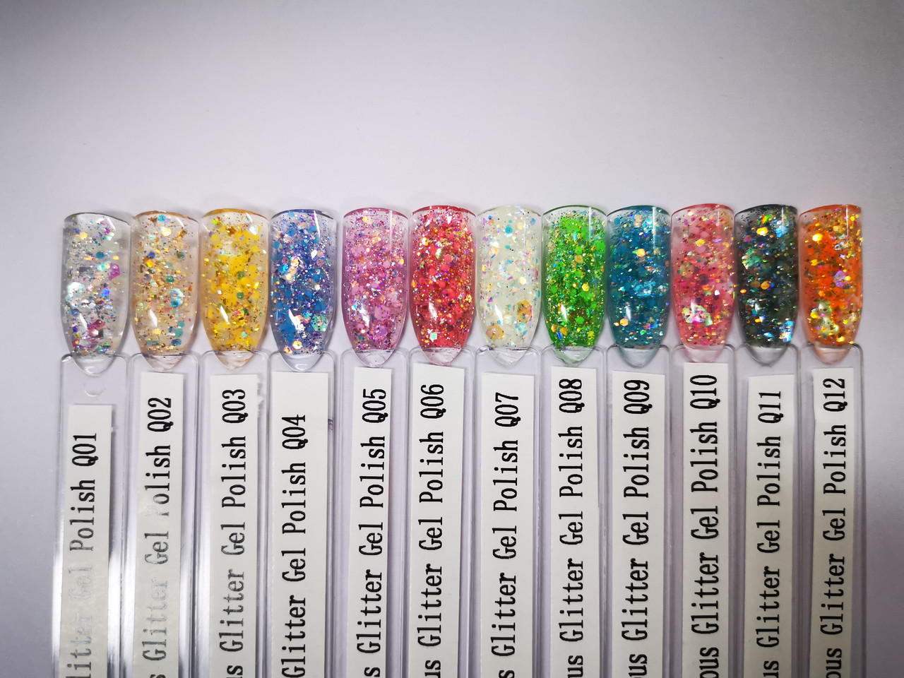 Глітер гель, що світиться в темряві Global Fashion, 5 г, Luminous Glitter Gel 06, фото 1