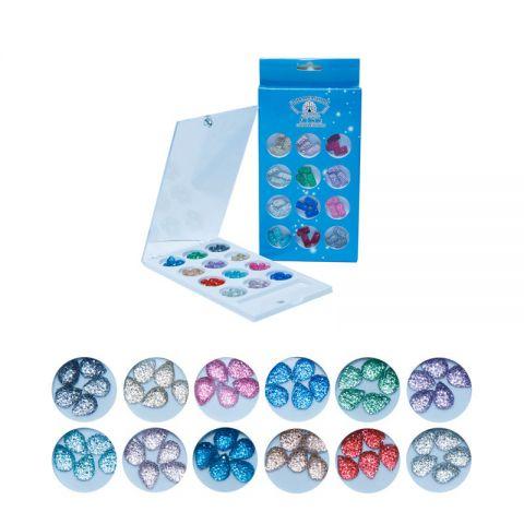 Камені Global Fashion Зварювання кольорові для декору нігтів. Набір A, фото 1