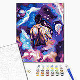 Картина за номерами Космічна романтика 40*50см Розмальовки за цифрами, фото 2