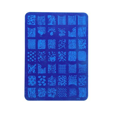 Диск для стемпінгу Global Fashion великий XY12, фото 1