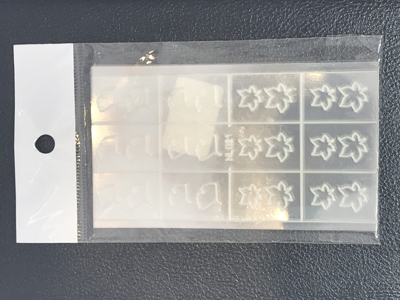 Пластиковий трафарет для нігтів Global Fashion NL021, фото 1