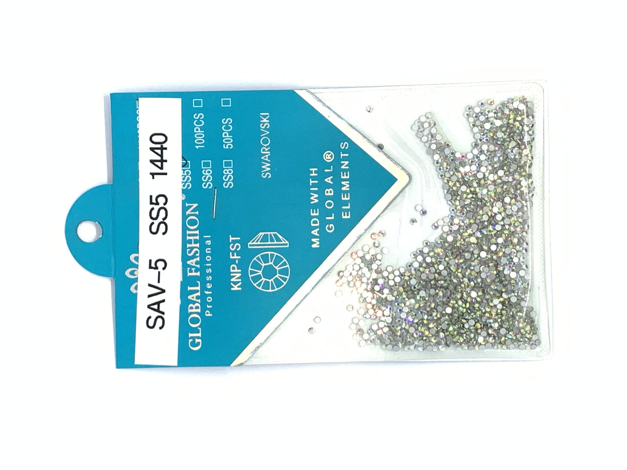 Камені Global Fashion кристал Сваровскі хамелеон, SAV-5 SS5, 1440 шт., фото 1