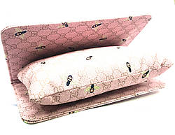 Набір килимок + підлокітник для рук рожевий + бджілка