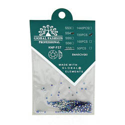 Камені Global Fashion кристали SS4 blue