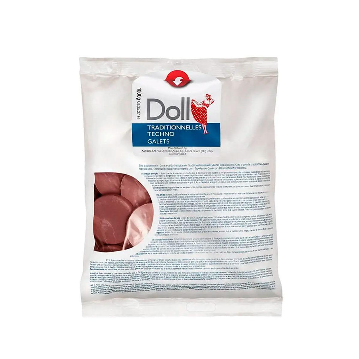 Гарячий віск у дисках Xanitalia Doll Шоколад, 1 кг