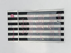 Пластиковий трафарет для нігтів Global Fashion (ал) 0.04 мм