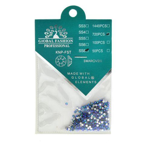 Камені Global Fashion кристал SS8 сині 720 шт. 045, фото 1