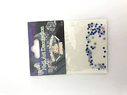Стрази для нігтів Global Fashion, Nail Art Decoration, dark blue
