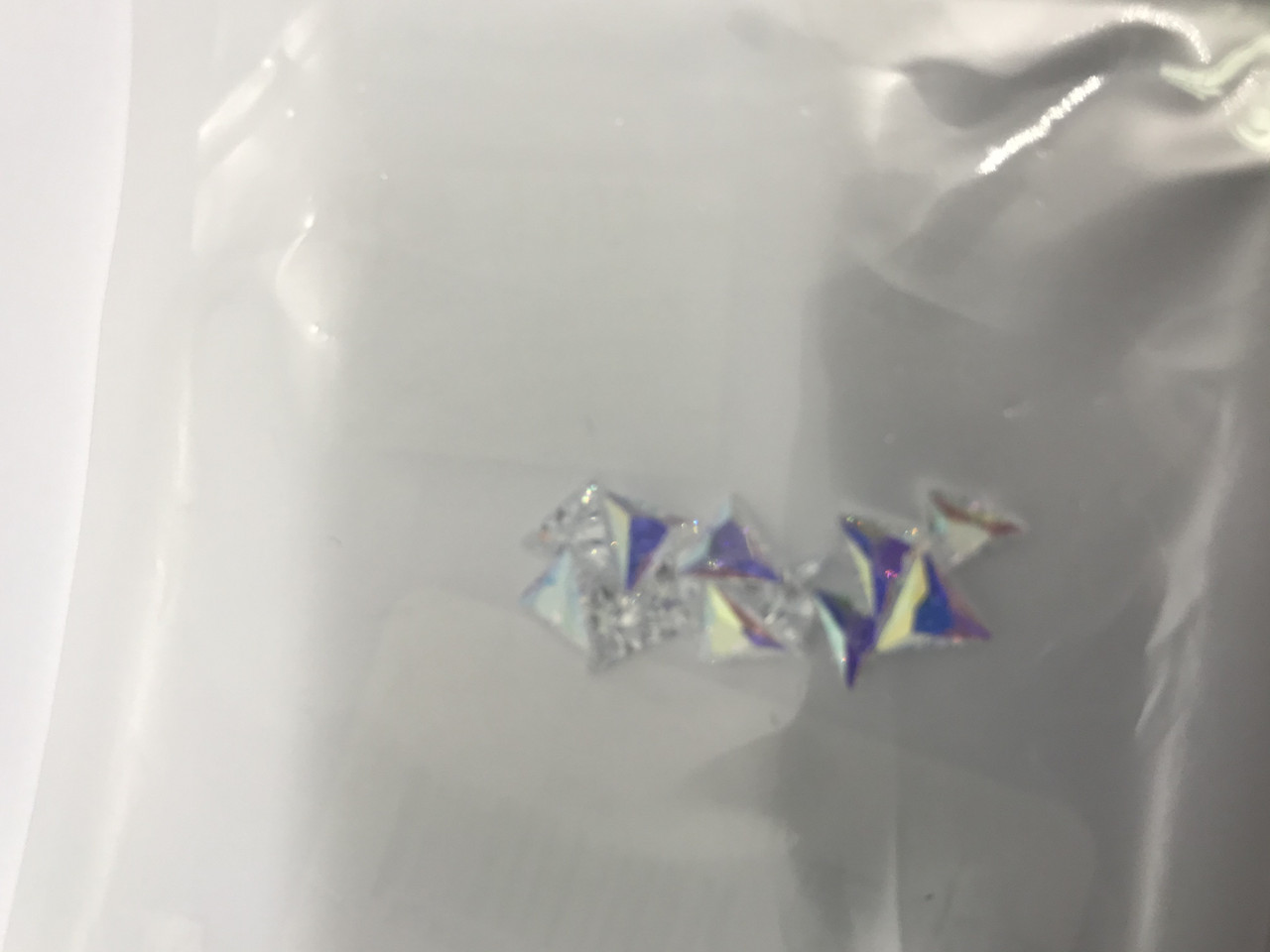 Камені Global Fashion Swarovski трикутник 12 шт., фото 1