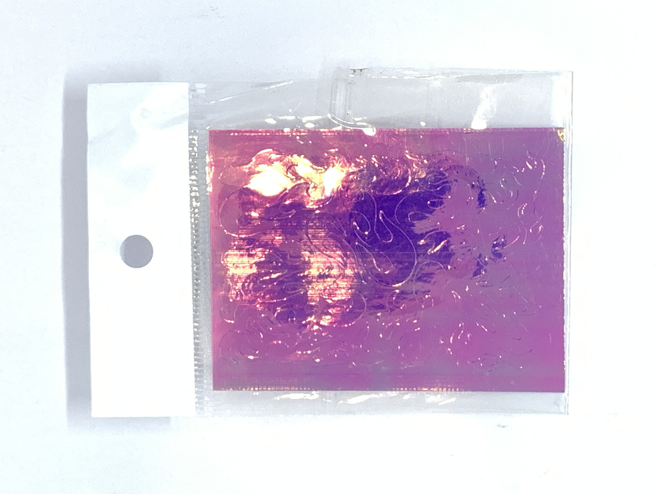 Трафарет для нігтів Global Fashion violet, фото 1