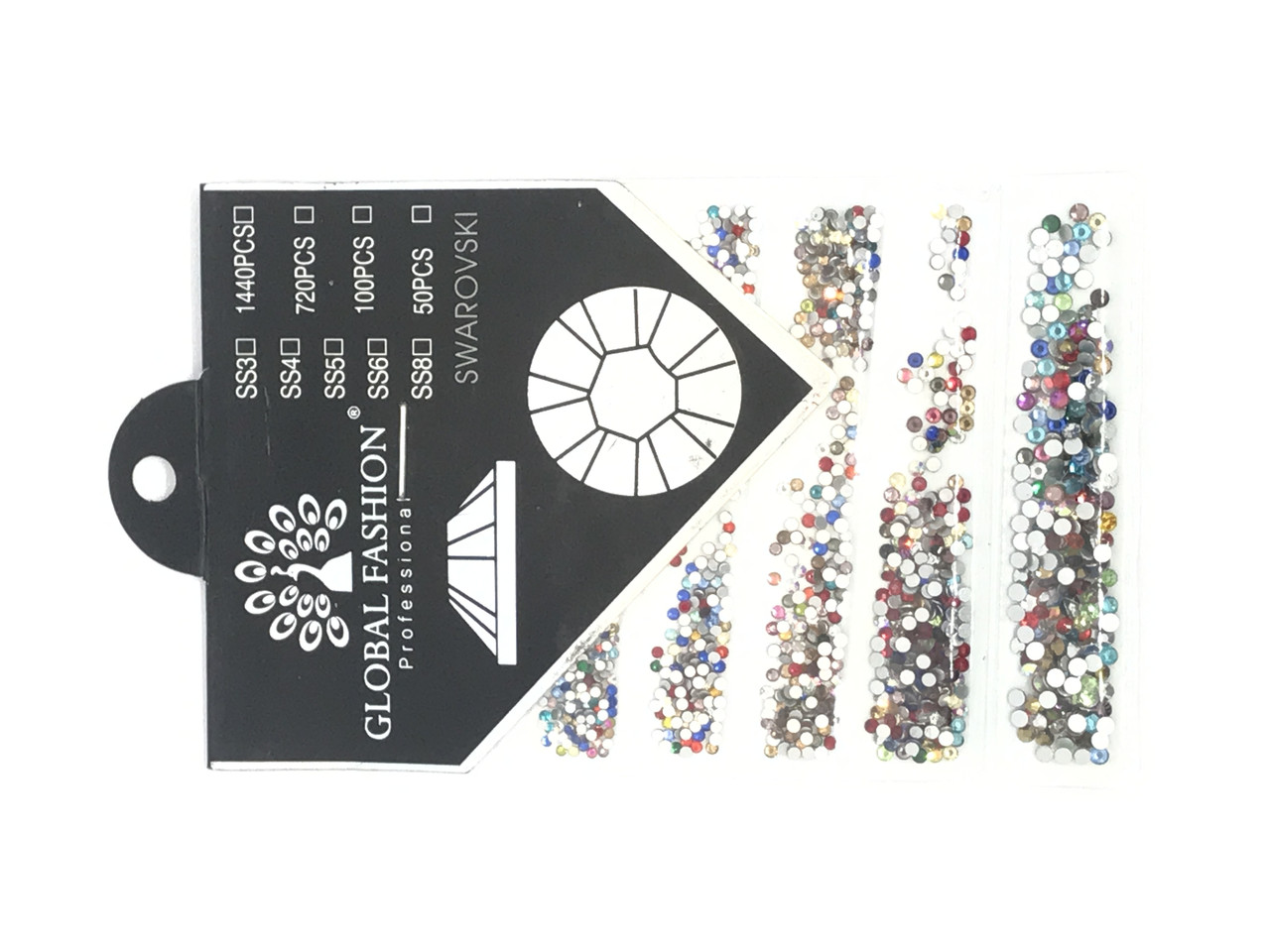 Камни Swarovski Global Fashion, 5 in 1 base color, фото 1