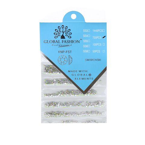 Камені Global Fashion кристал Svarovski 720 шт., SS 3,4, 5 фасування 026, фото 1