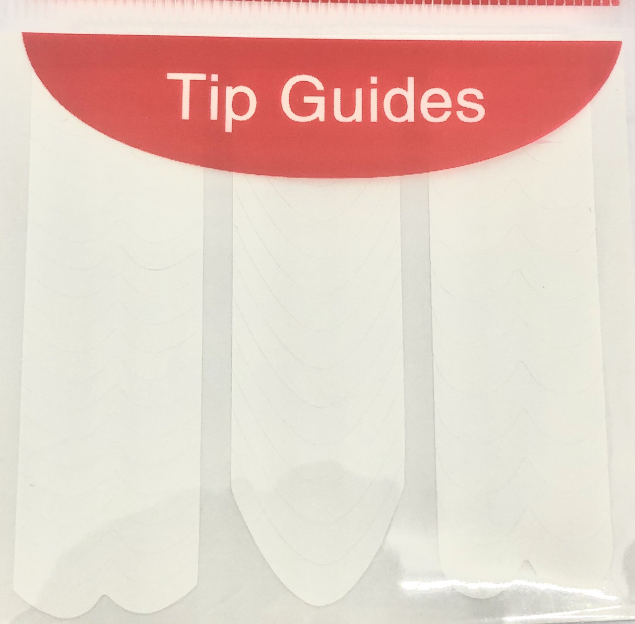 Трафарет для нігтів френч (галька) Global Fashion, фото 1