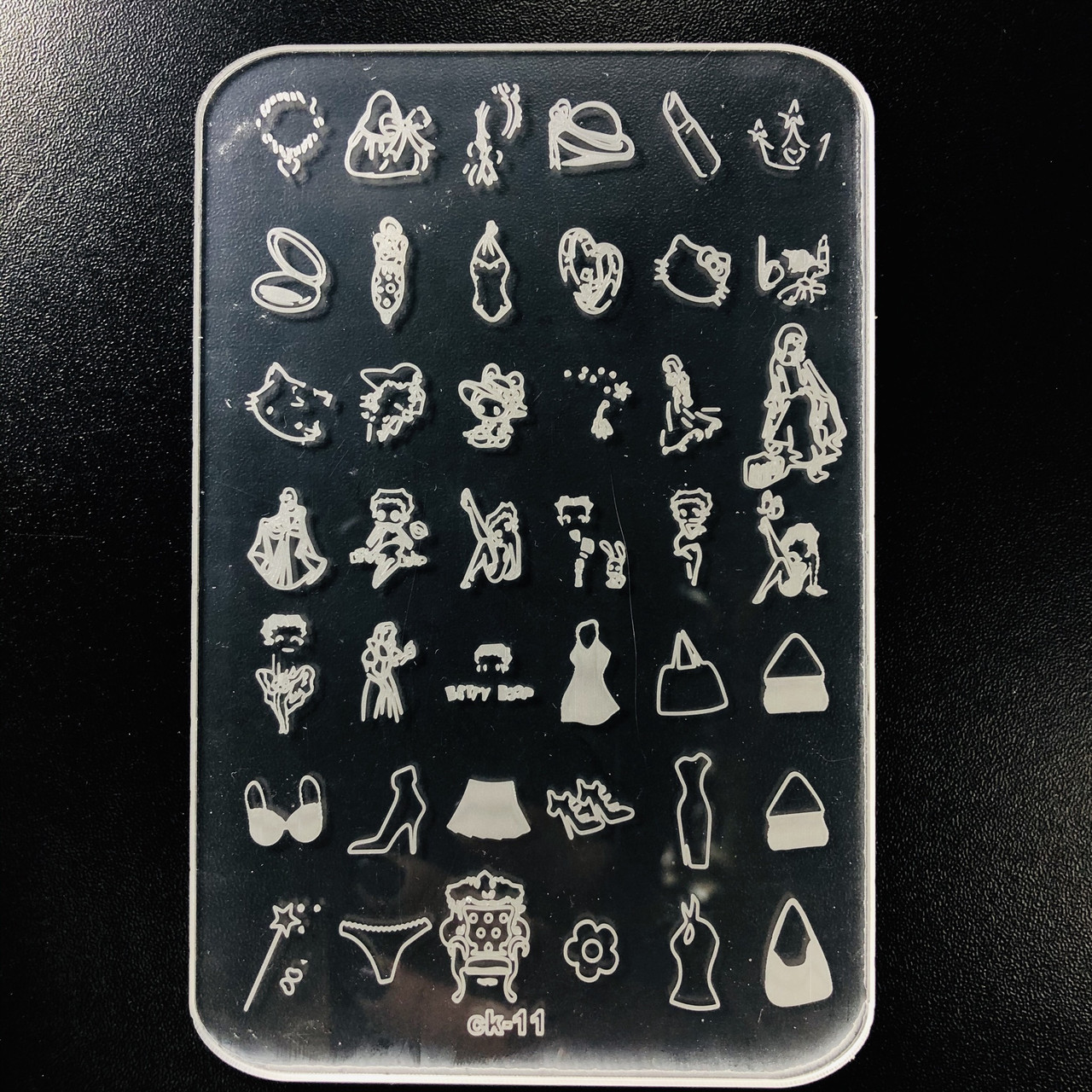 Диск для стемпінгу Global Fashion ck-11, фото 1