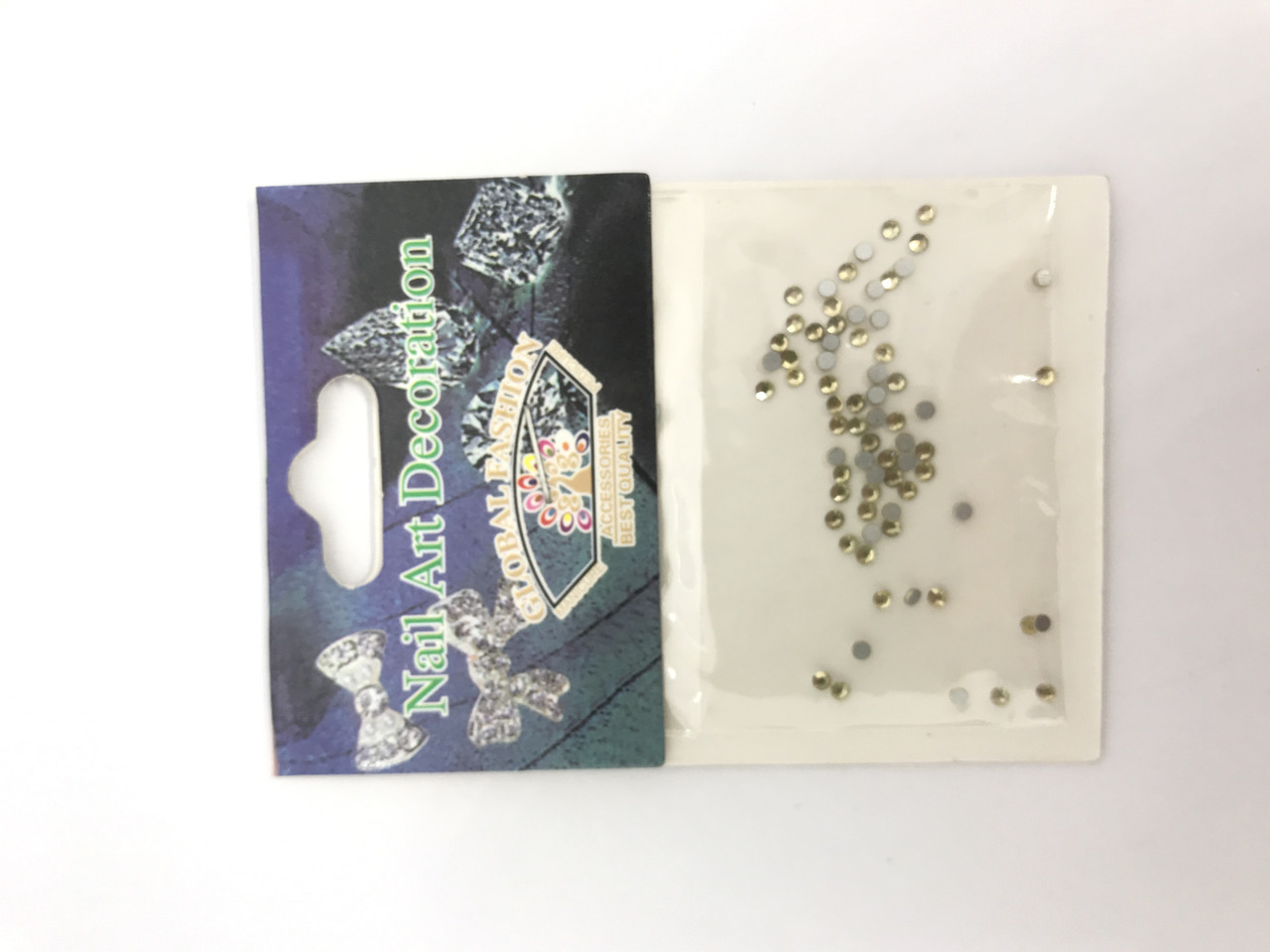 Стрази для нігтів Global Fashion, Nail Art Decoration, honey, фото 1