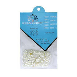 Декор для нігтів перлів, всі розміри, білий колір, Swarovski Global Fashion, 3922