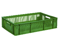 Ящики пластикові для курчат 600 x 400 x 140 Зелений (первічний)