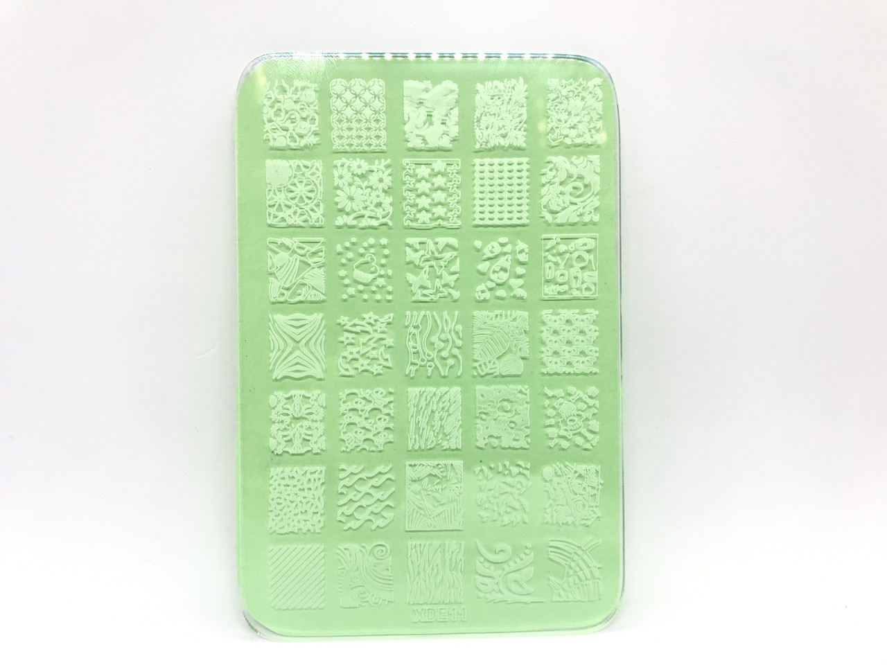 Пластина для стемпінгу Global Fashion XDE11, фото 1