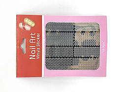 Трафарет для нігтів Global Fashion Nail Art NF429