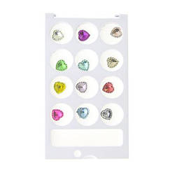 Набір кристалів Global Fashion серце Professional