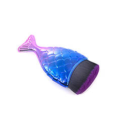 Пензель-щітка Global Fashion рибка прямий, синя