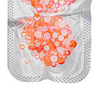 Кристал Global Fashion розмір мікс, жовтогарячий неон, фото 2