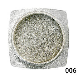 Втирання для нігтів Global Fashion, Magic Powder, Дзеркальний блиск Хамелеон 006