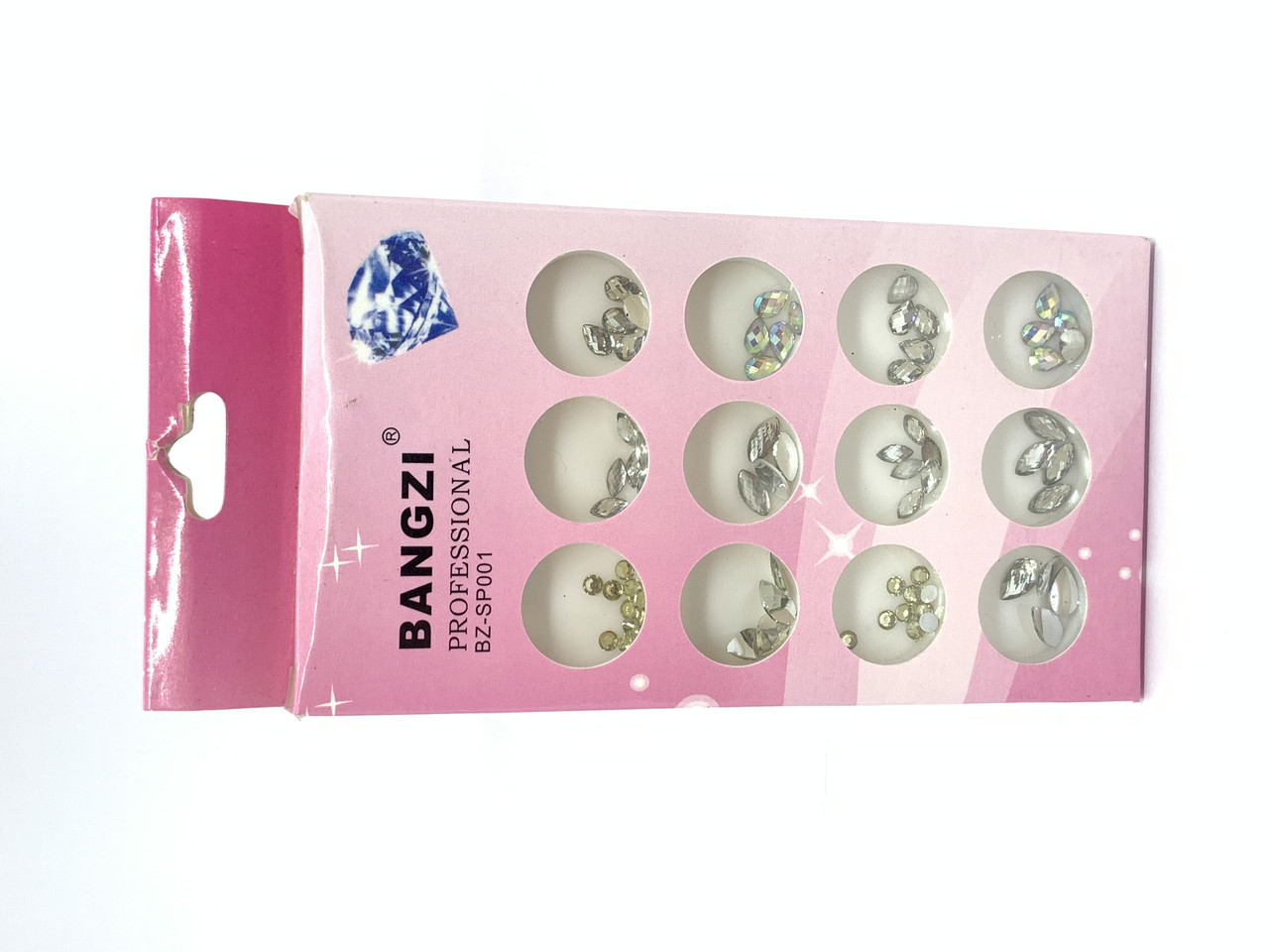 Набір кристалів Yi Kou Global Fashion, різні форми та розміри, фото 1