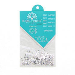 Декор для нігтів 3D (ромбіки) Swarovski Global Fashion DE 24-15