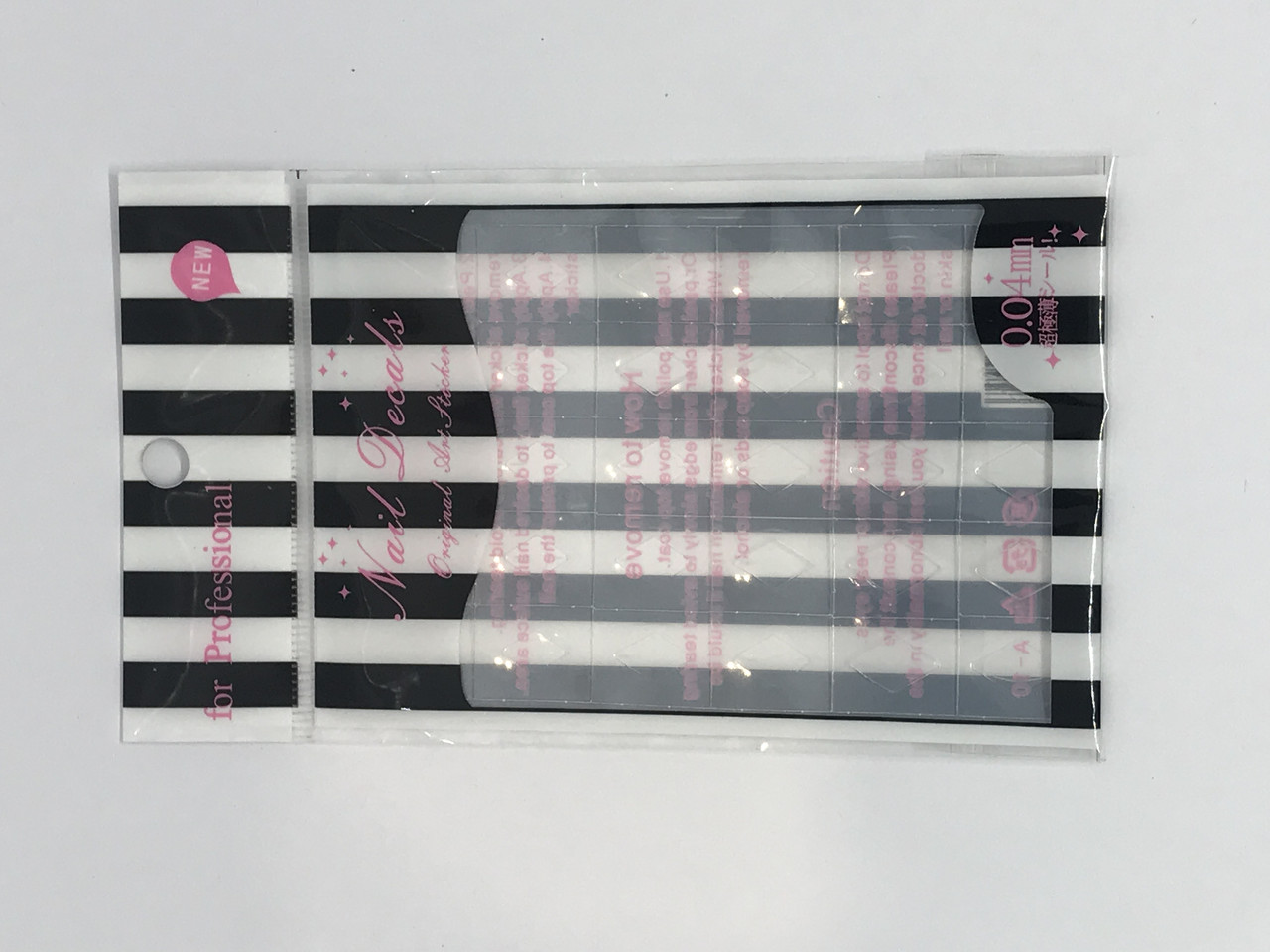 Пластиковий трафарет для нігтів Global Fashion (ромб) 0.04 мм, фото 1