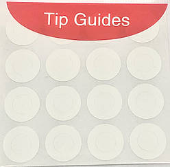 Трафарет для нігтів френч Global Fashion (круг)