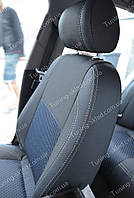 Чохли на сидіння Аудіо А4 Б6 (чохли з екошкіри Audi A4 B6 стиль Premium)